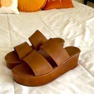 Matisse Struttin Size 8 Brown Platform Sandals